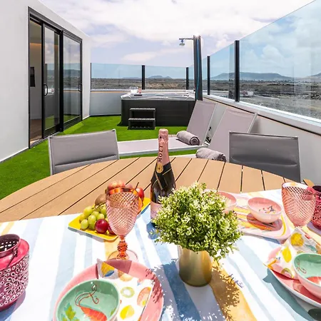 C. Mar 15a Apto Moderno Con Jacuzzi Y Vista Mar 公寓 Cotillo