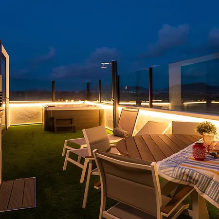 C. Mar 15a Apto Moderno Con Jacuzzi Y Vista Mar 公寓 Cotillo